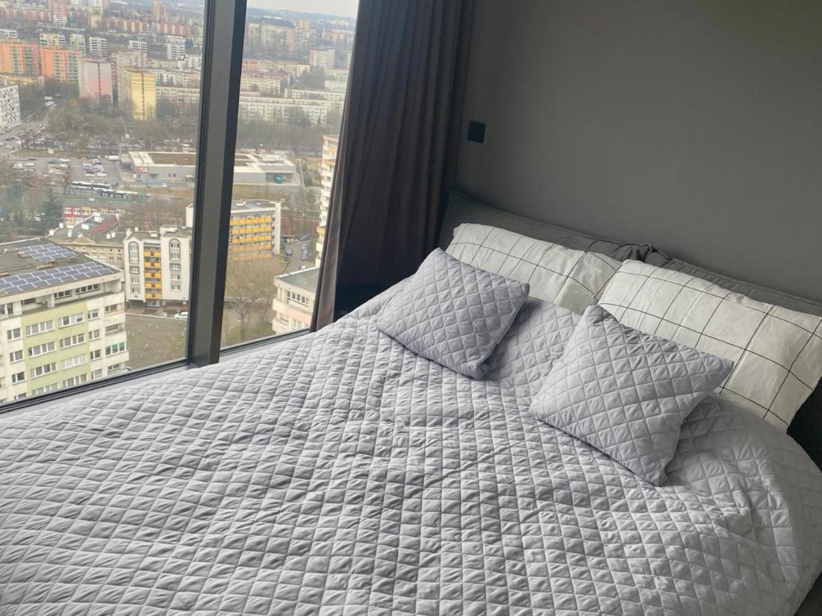 Апартаменты Hanza Tower Szczecin Sky Apart 18Th Floor A Экстерьер фото